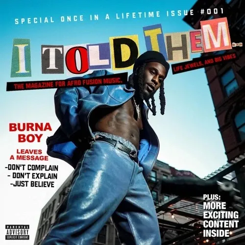 ALBUM | Burna Boy – I Told Them