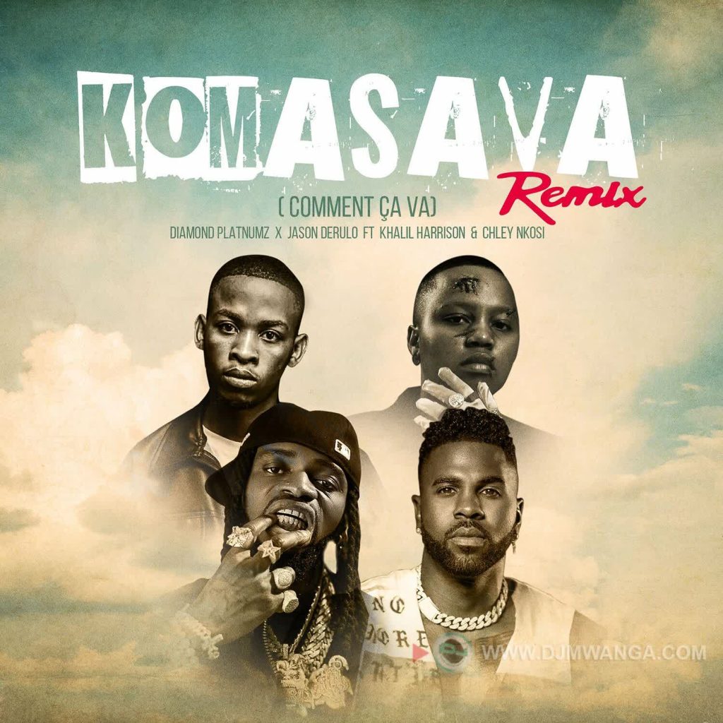 AUDIO | Diamond Platnumz X Jason Derulo Ft. Khalil Harisson & Chley – Komasava Remix | Download