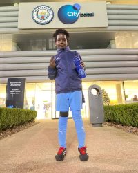 Joh Makini's Son King John Mseke Joins Manchester City Academy